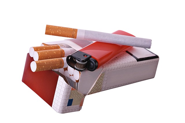 krabička cigaret